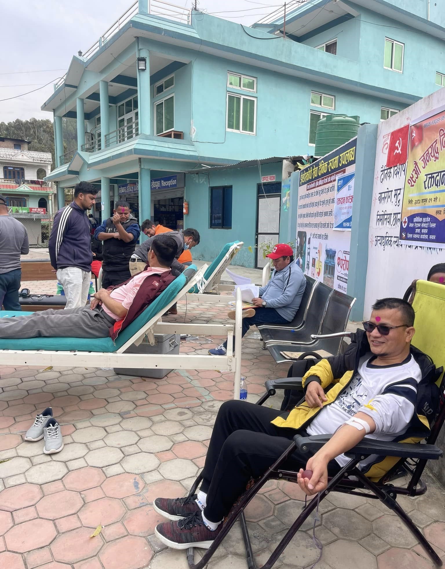 Throwback at blood donation in Feb,2024